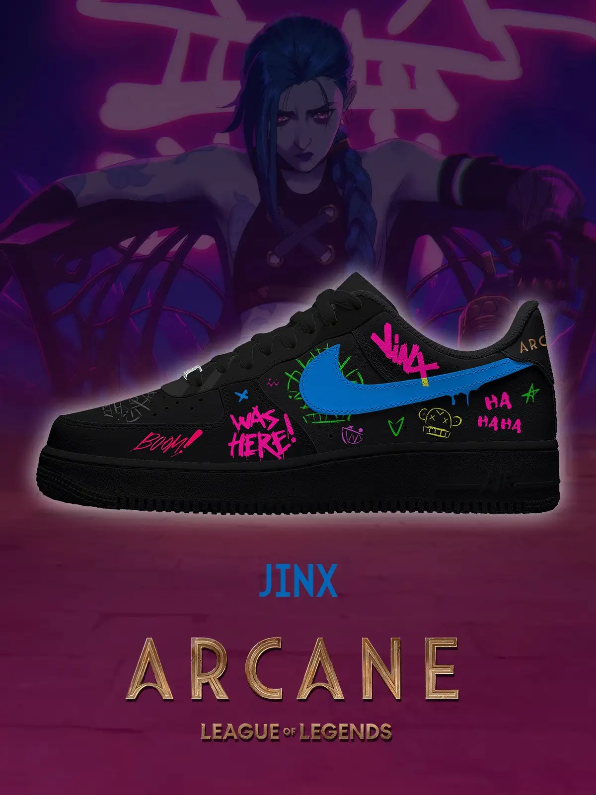 Jinx V.2 Custom Sneakers