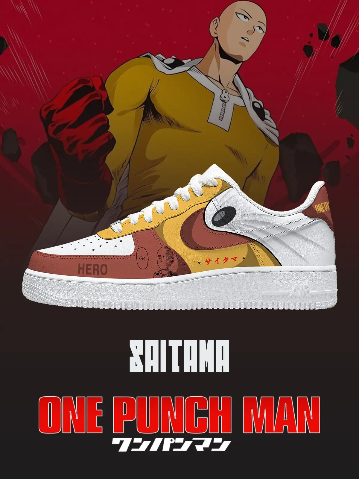 Saitama V.1 Custom Sneakers