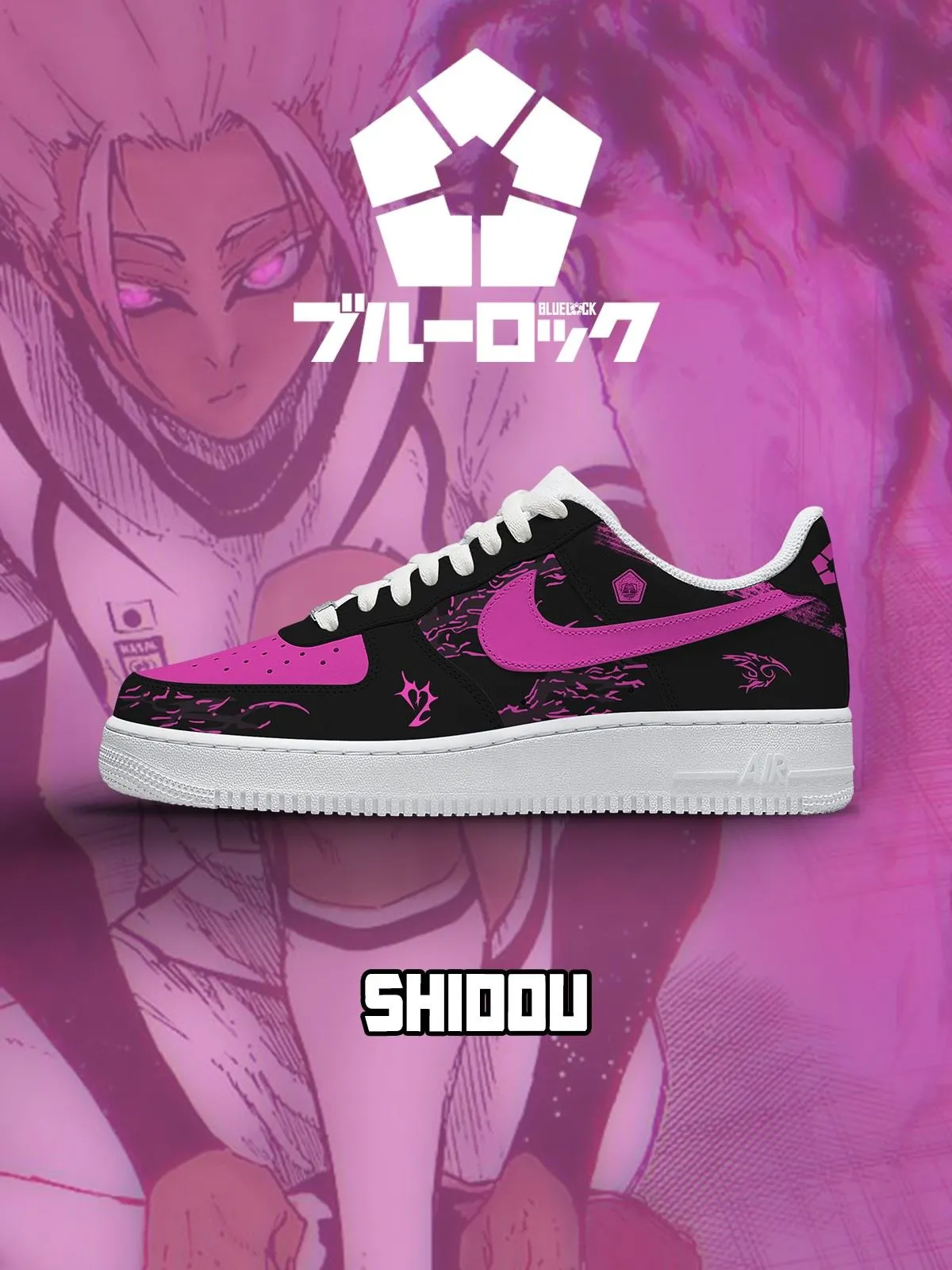 Ryusei Shido No.1 Custom Sneakers