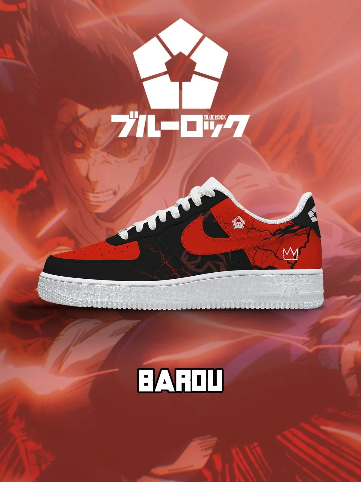 Shoei Baro No.1 Custom Sneakers