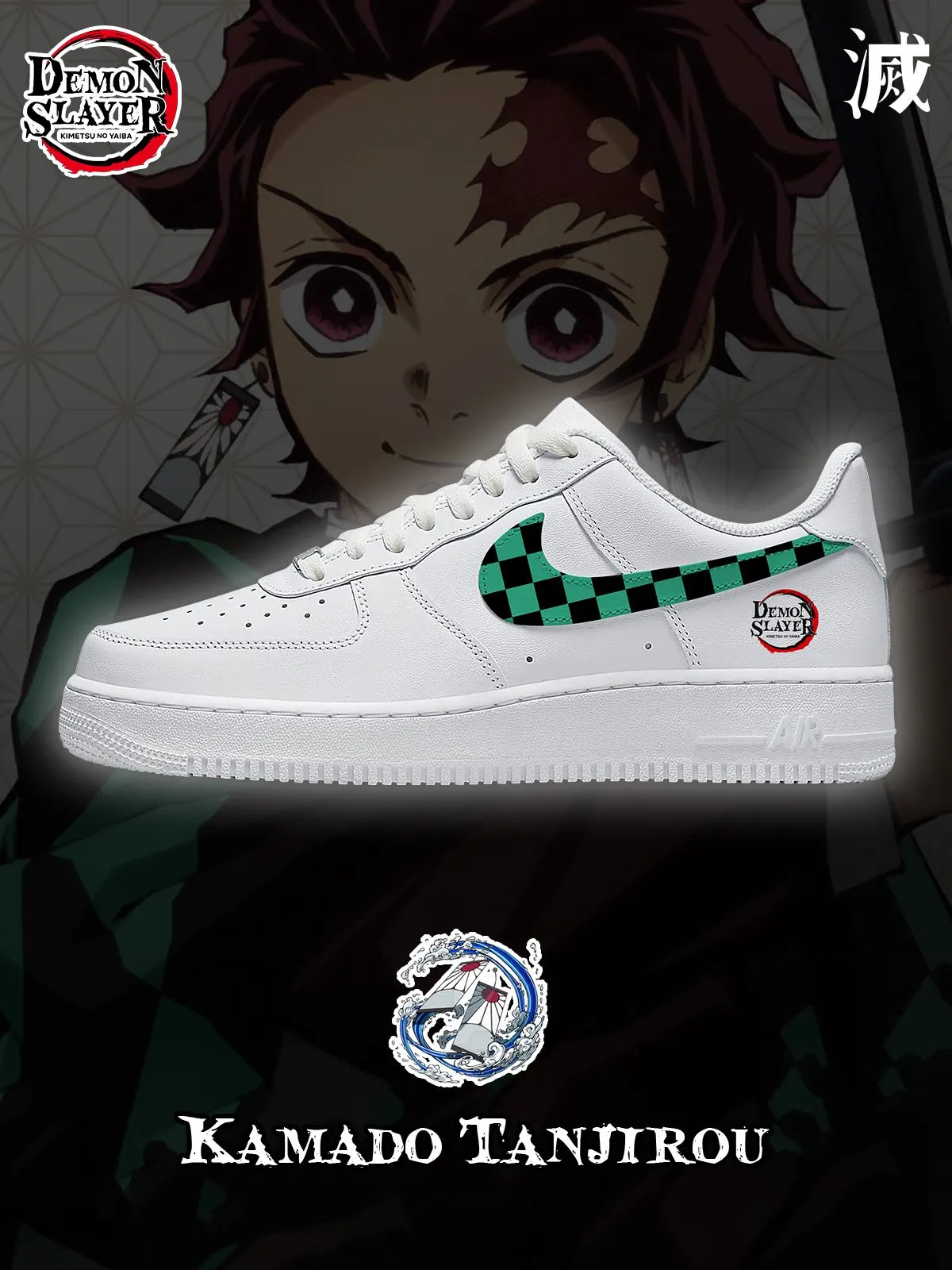 Tanjiro Kamado V.1 Custom Sneakers