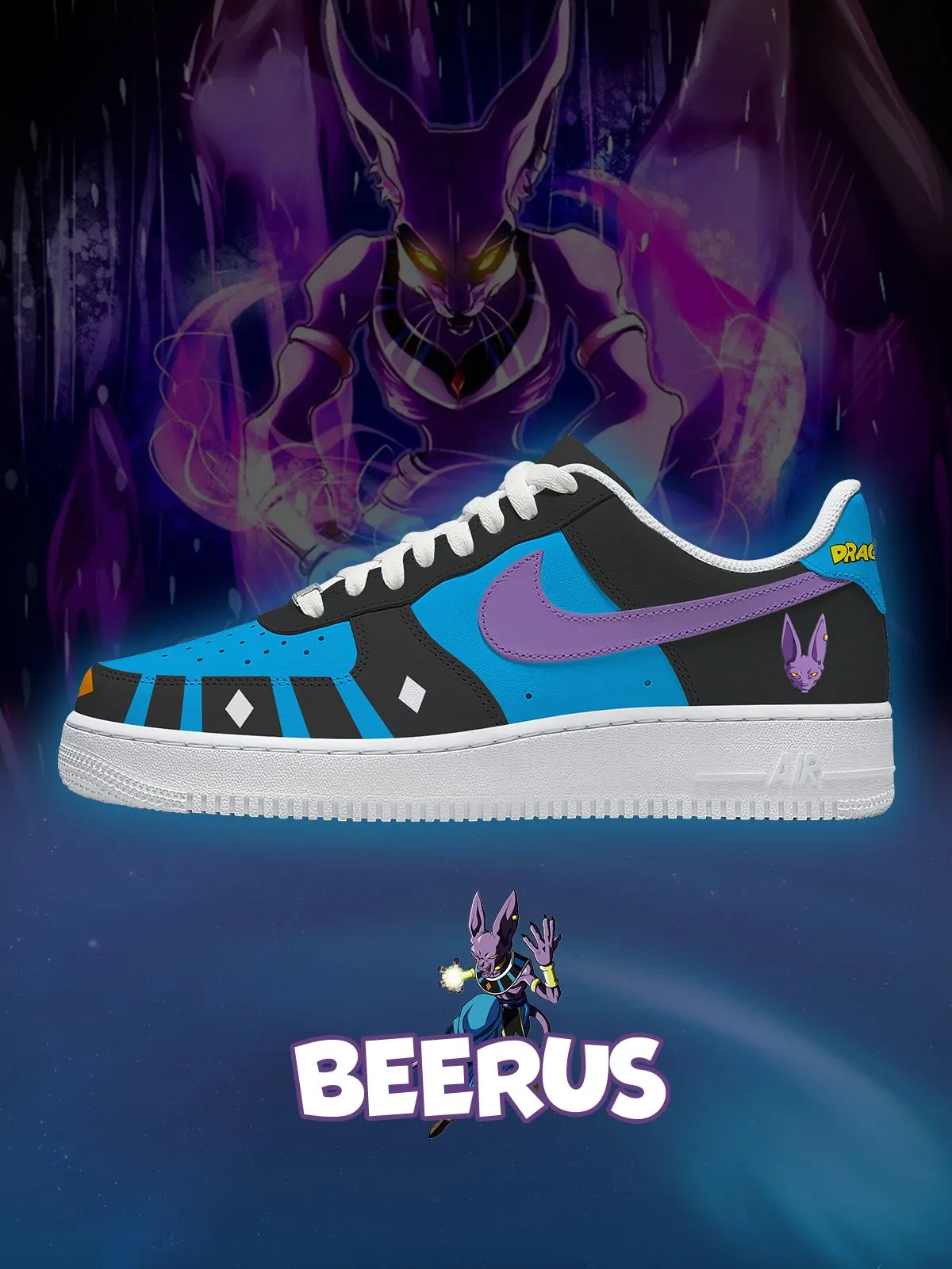 Beerus Custom Sneakers