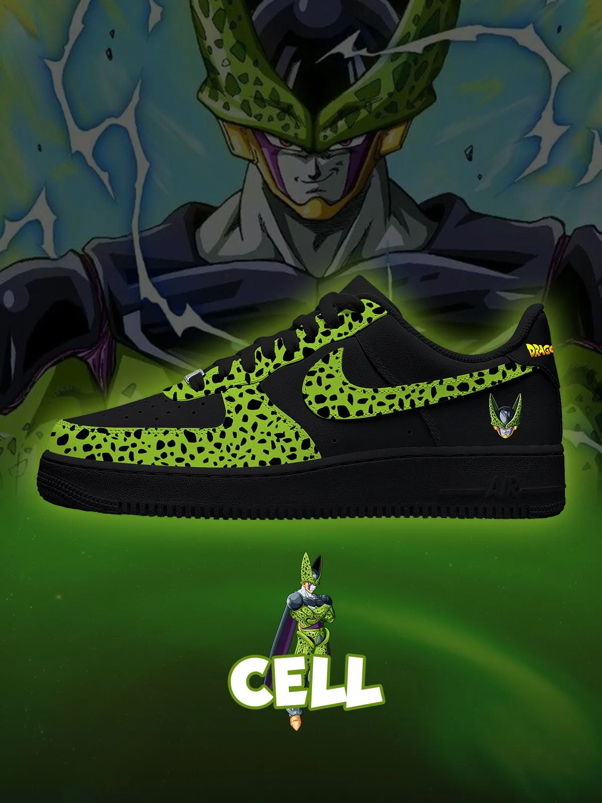 Cell Custom Sneakers