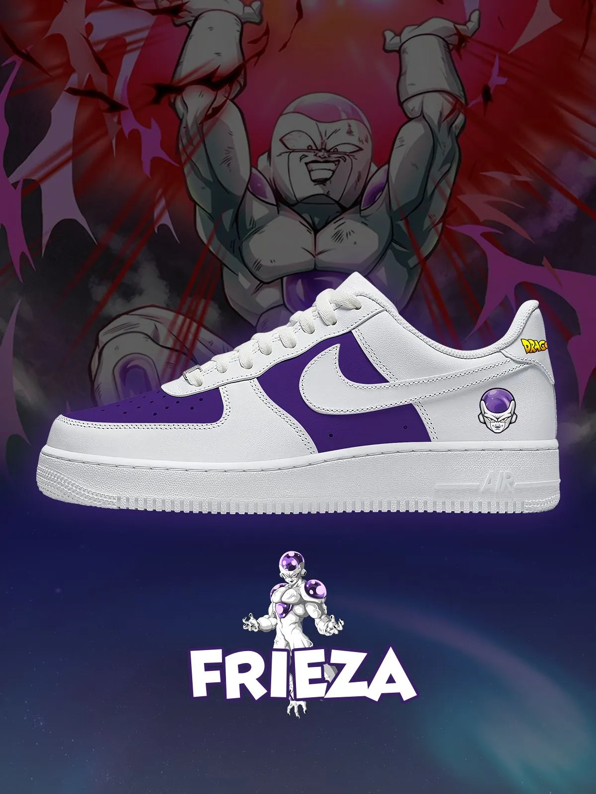Frieza Custom Sneakers