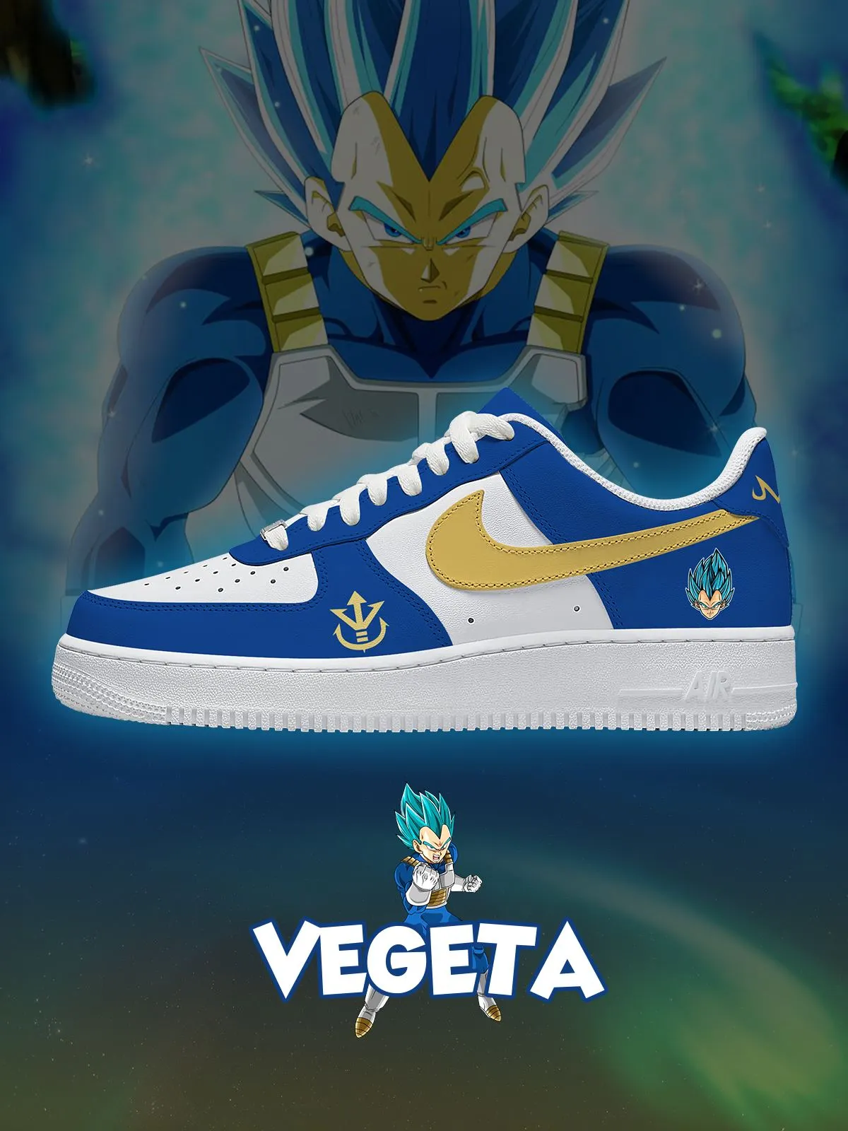 Vegeta No.1 Custom Sneakers