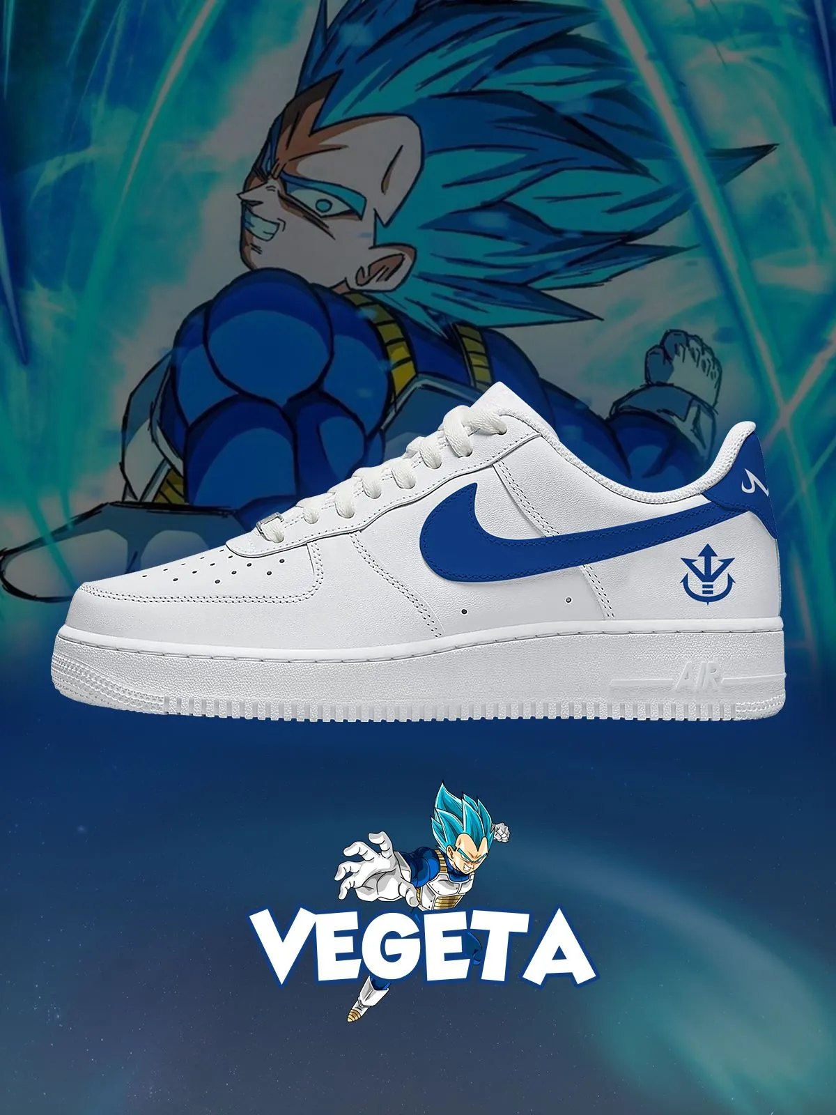 Vegeta No.2 Custom Sneakers