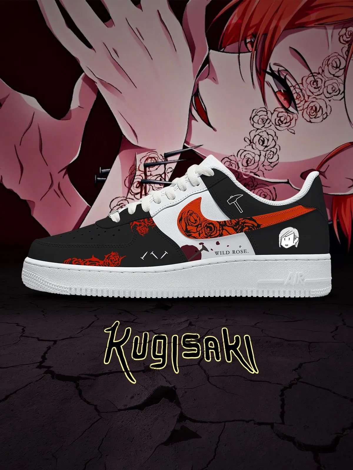 Nobara Kugisaki No.1 Custom Sneakers