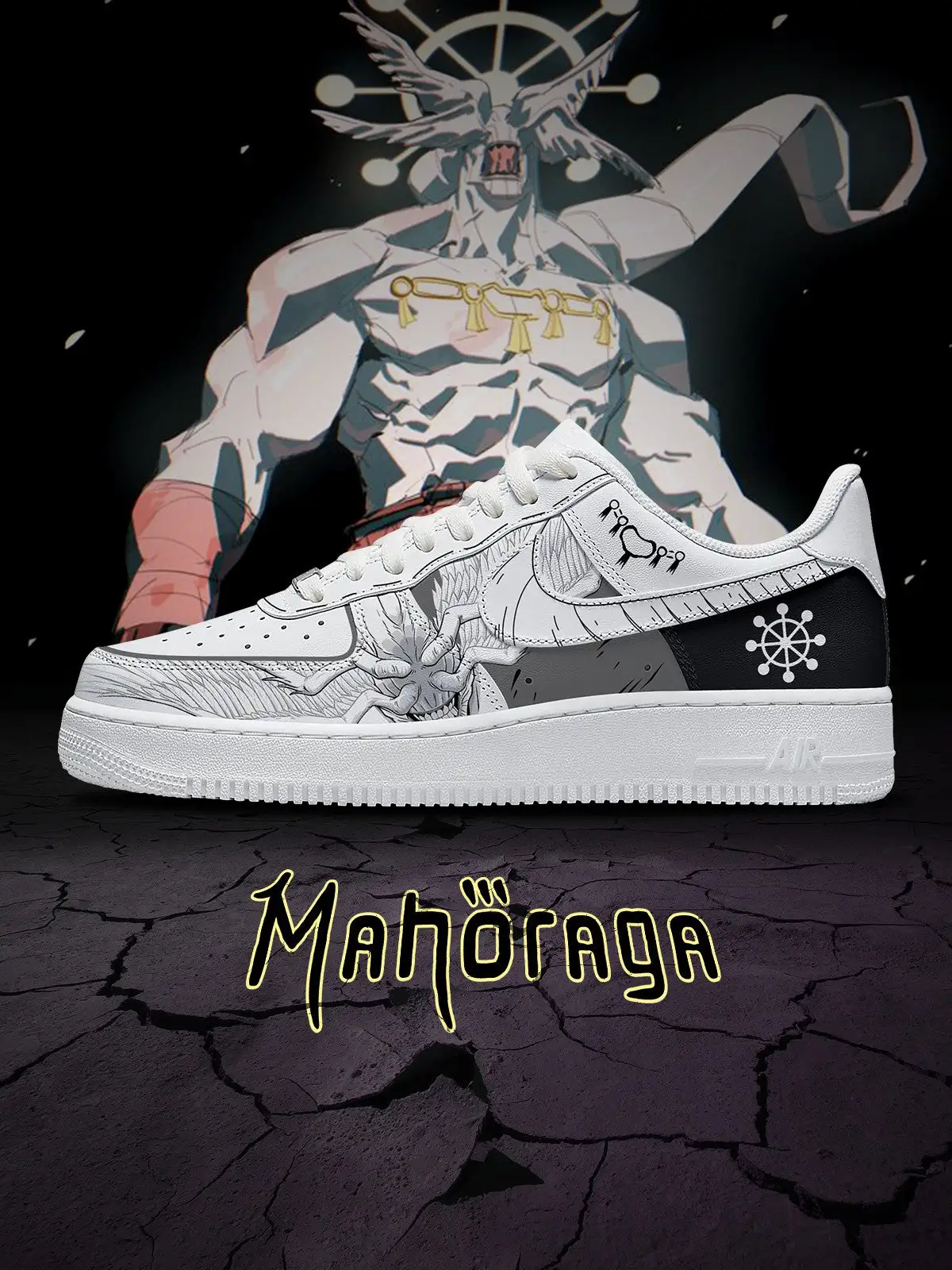 Mahoraga Custom Sneakers