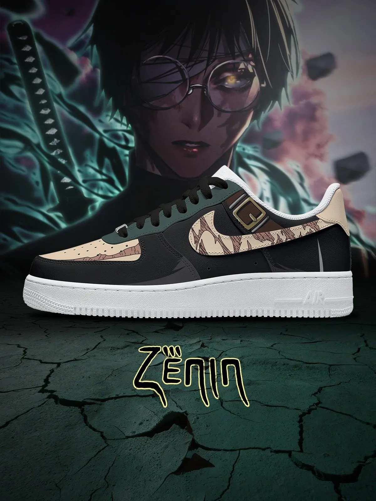 Maki Zenin Custom Sneakers