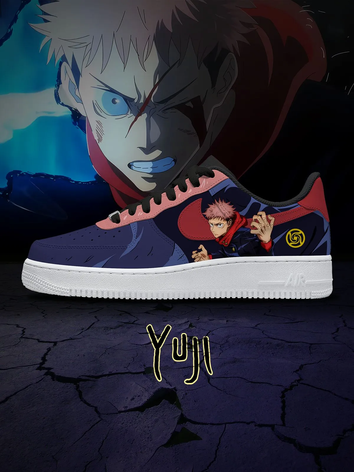Yuji Itadori V.2 Custom Sneakers