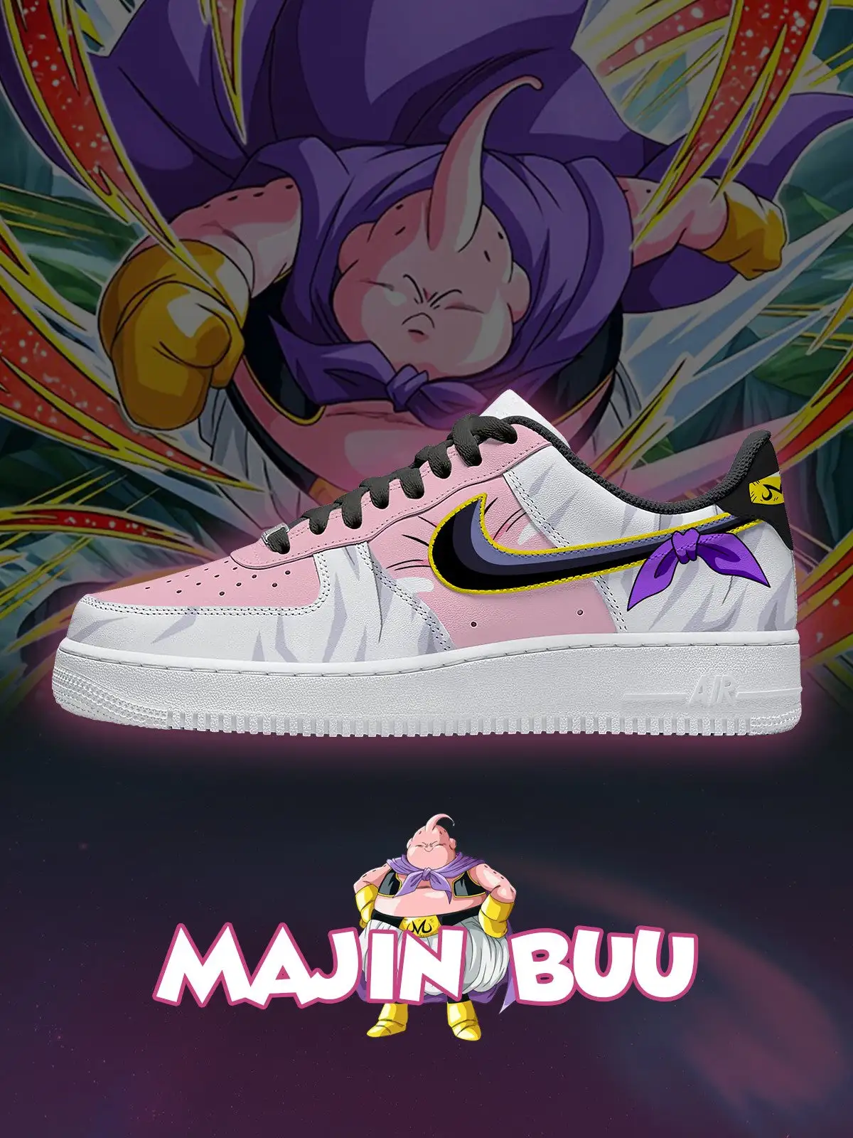 Majin Buu V.1 Custom Sneakers