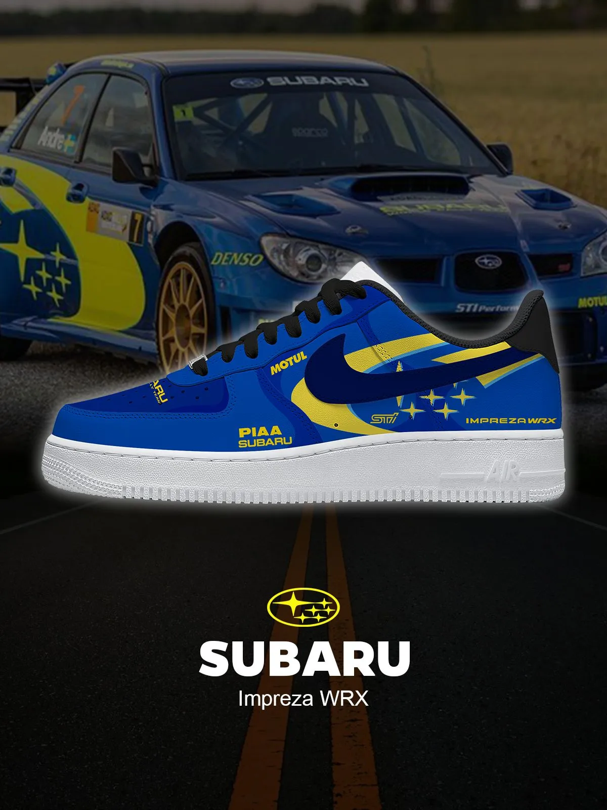 Impreza WRX Custom Sneakers
