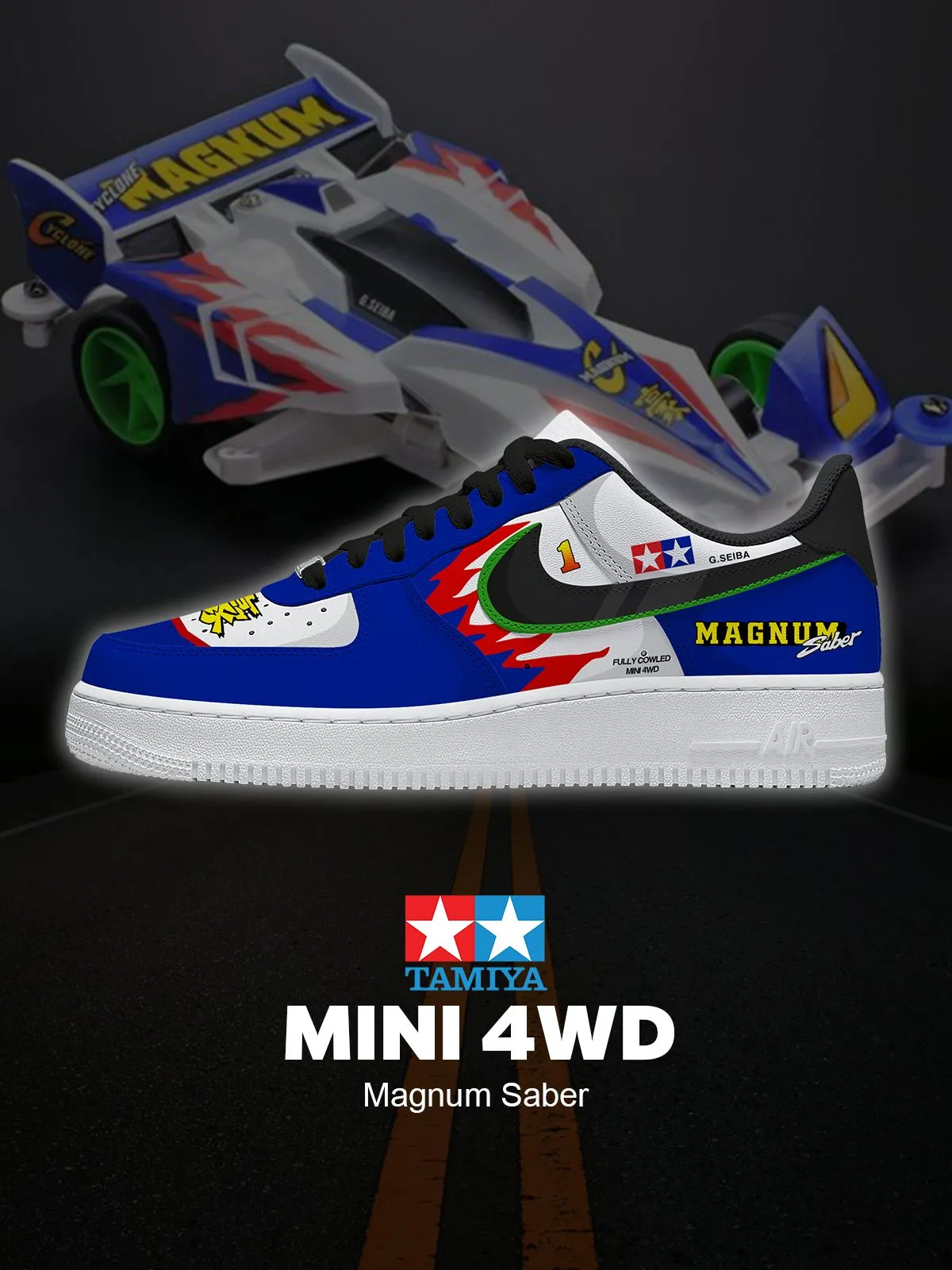MINI 4WD Magnum Saber Custom Sneakers