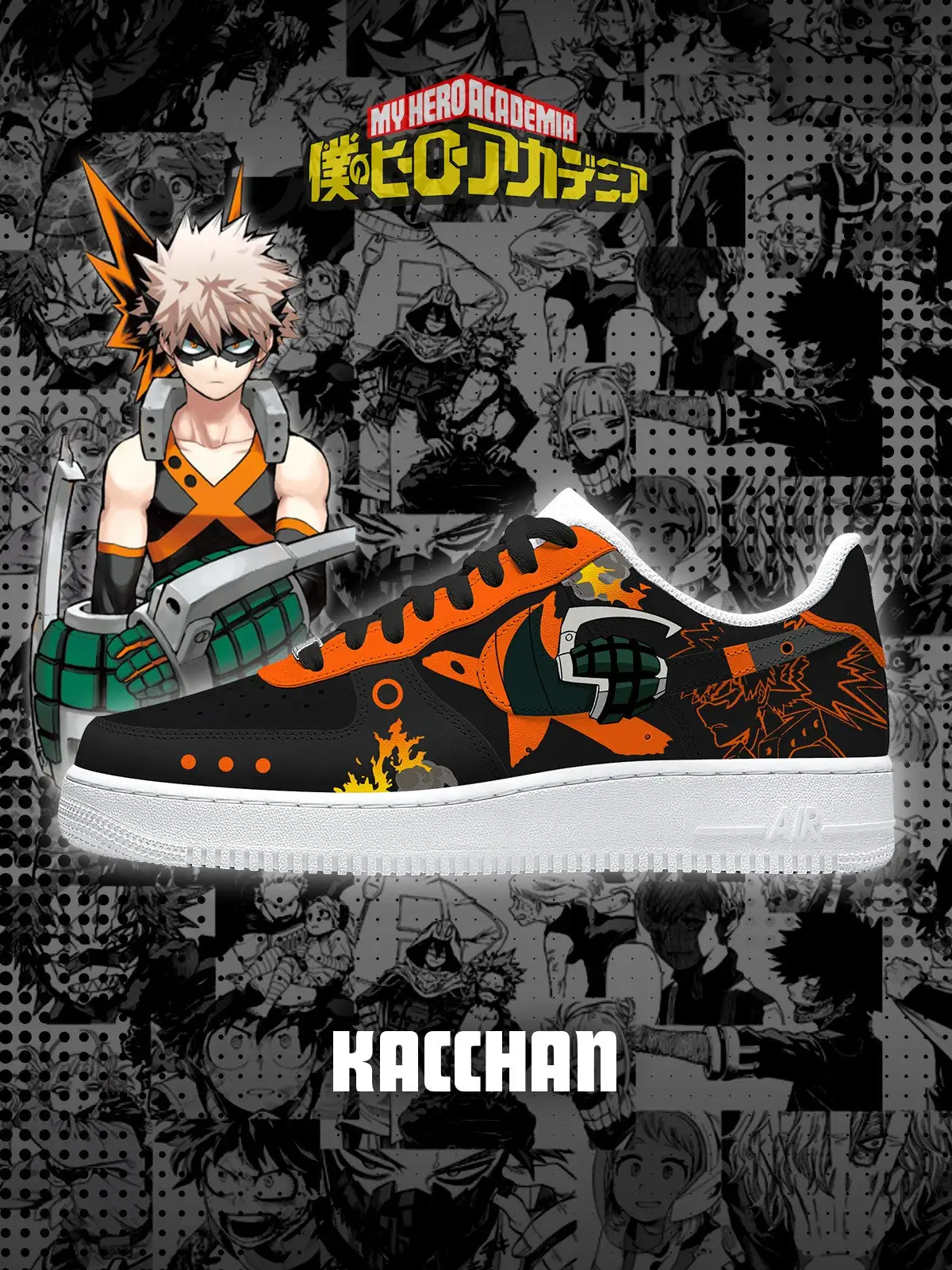 Kacchan Custom Sneakers