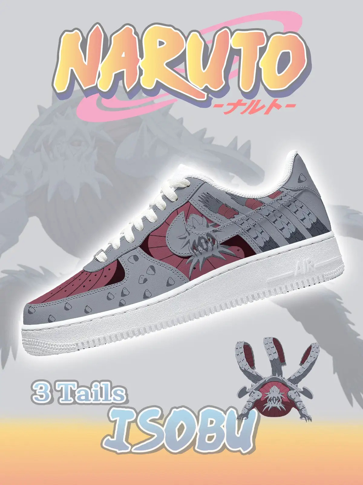 Three-Tails Isobu Custom Sneakers