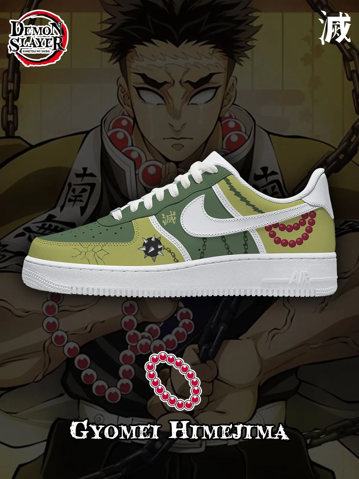 Gyomei Himejima V.1 Custom Sneakers