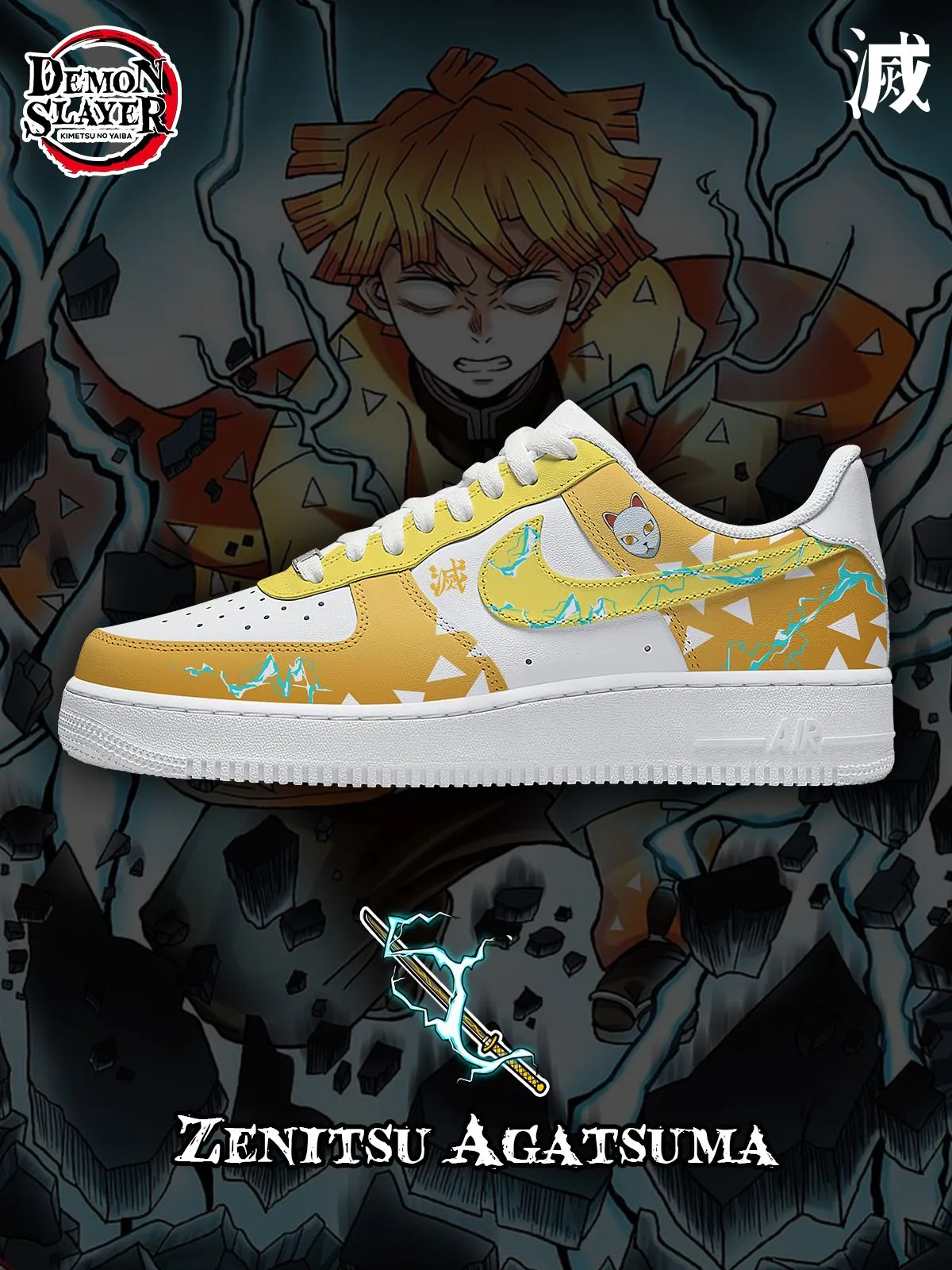 Zenitsu Agatsuma V.1 Custom Sneakers
