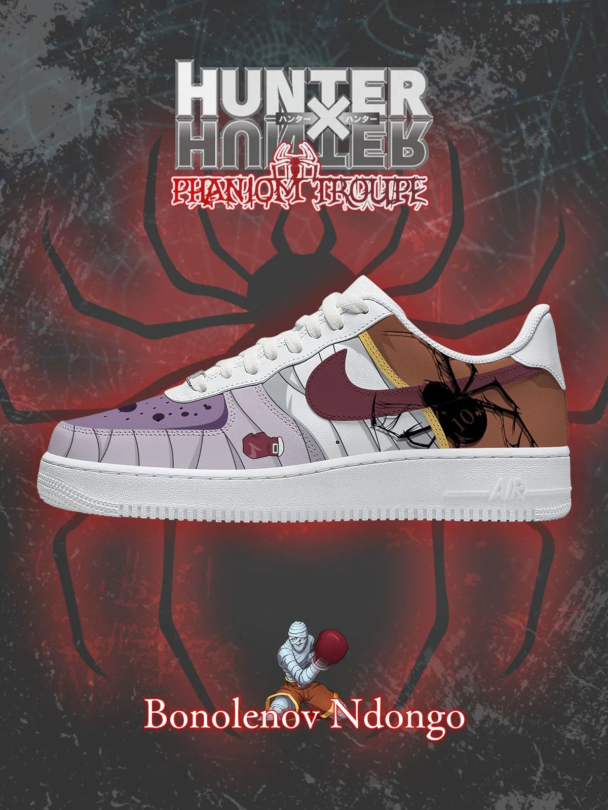 Bonolenov Ndongo Custom Sneakers