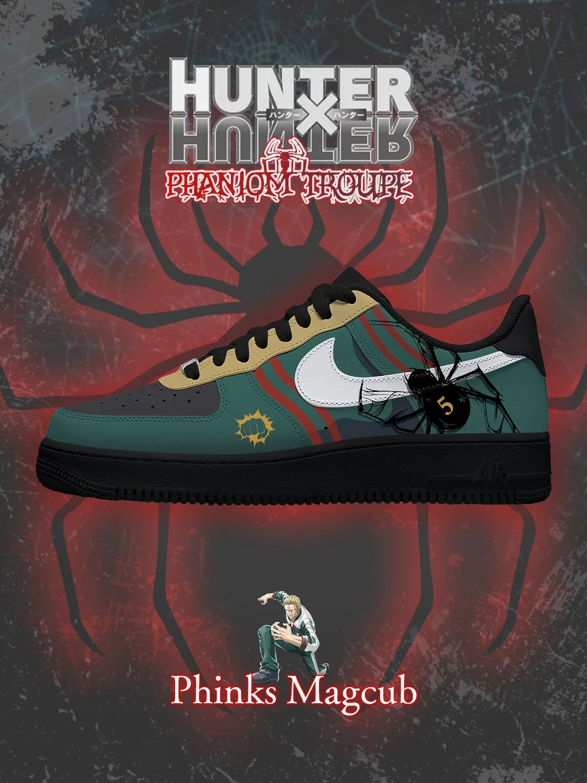Phinks Magcub Custom Sneakers