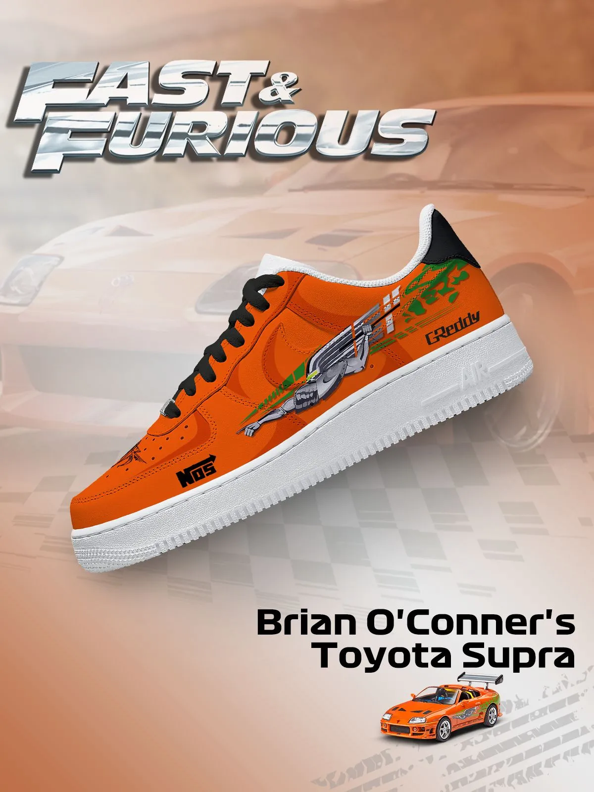 Brian O'Conner's Supra Custom Sneakers