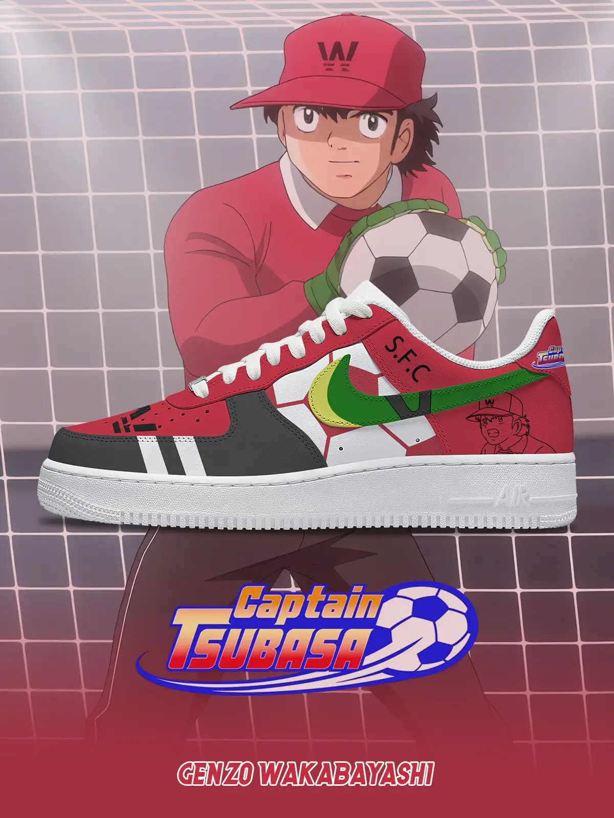 Genzo Wakabayashi V.1 Custom Sneakers