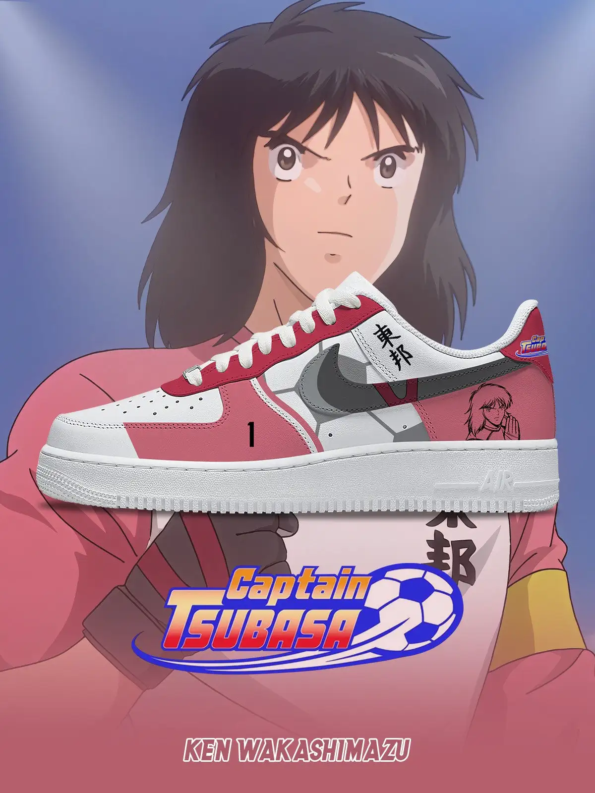 Ken Wakashimazu V.1 Custom Sneakers