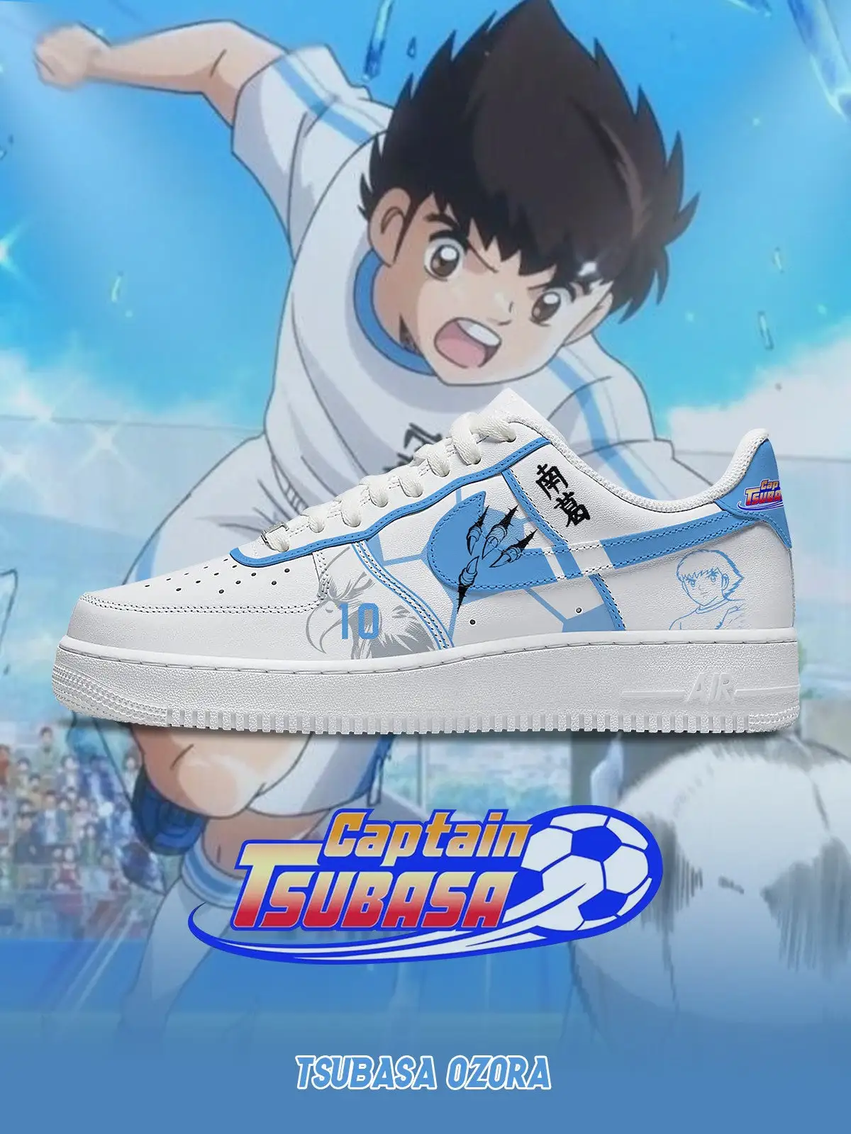 Tsubasa Ozora V.1 Custom Sneakers