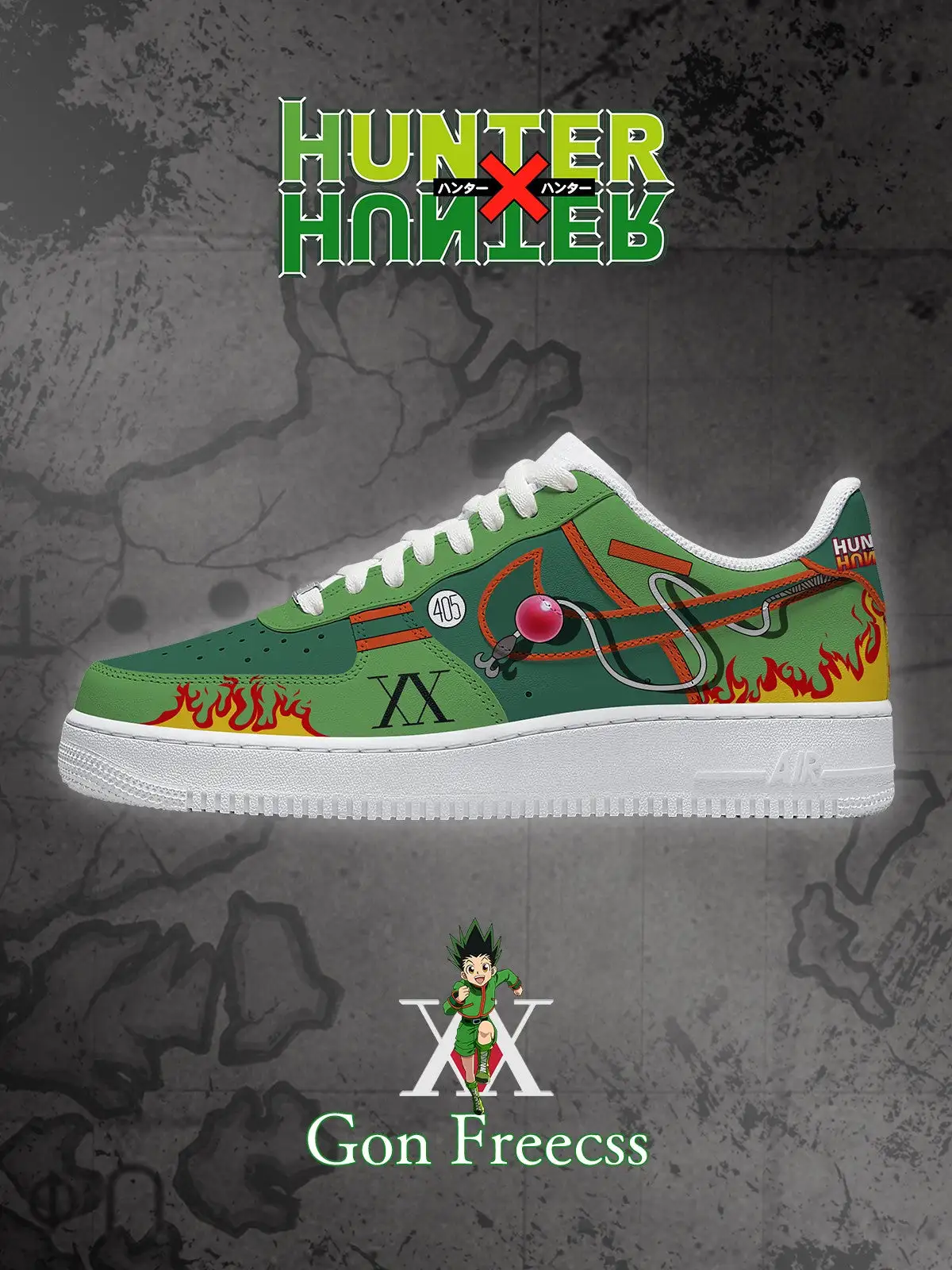 Gon Freecss V.2 Custom Sneakers