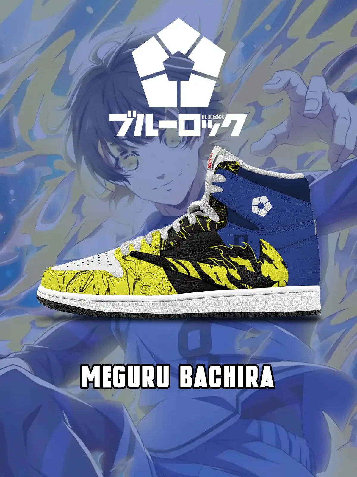 Meguru Bachira V.6 Custom TS High Sneakers