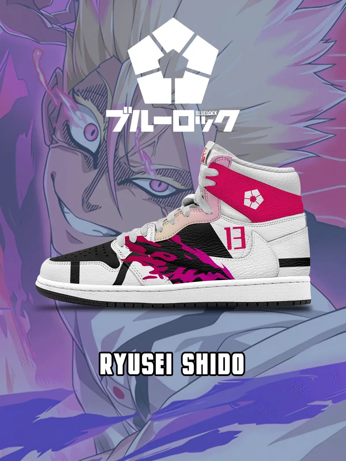 Ryusei Shido V.6 Custom TS High Sneakers
