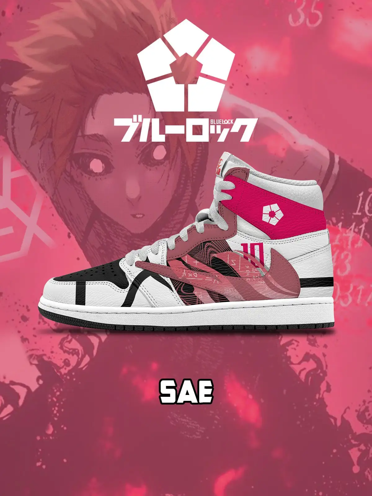 Sae Itoshi V.6 Custom TS High Sneakers