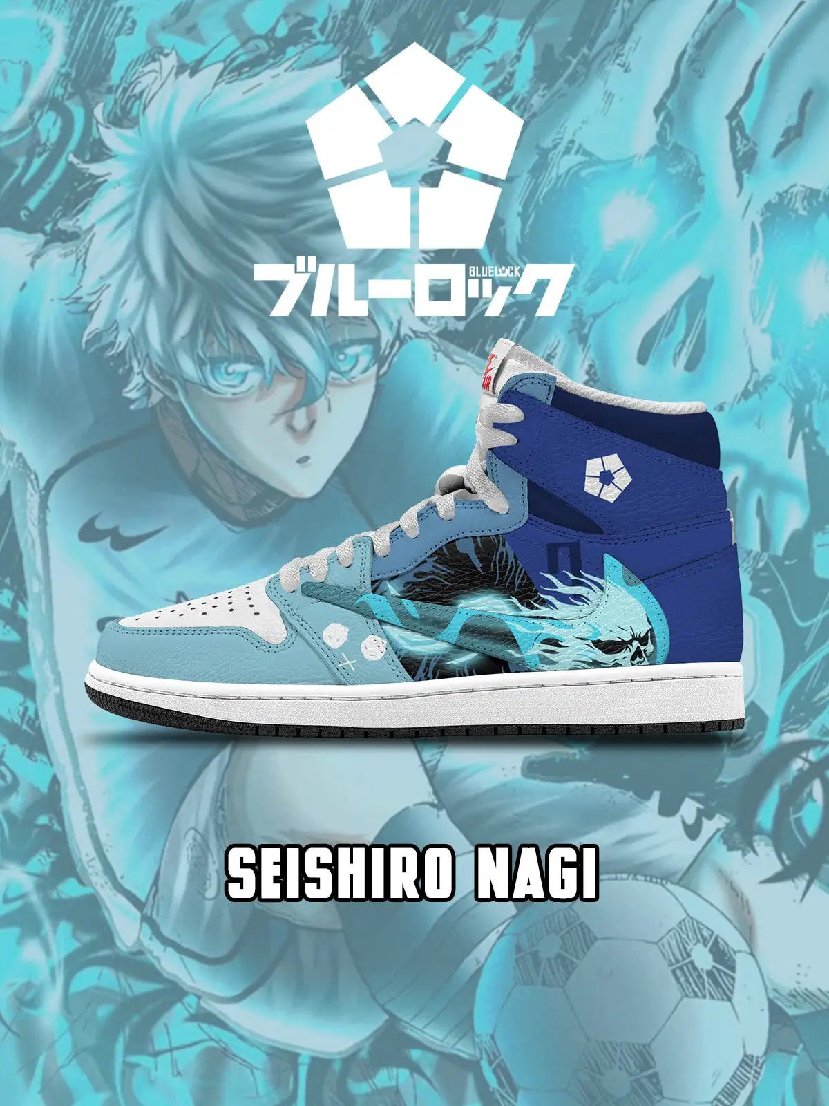 Seishiro Nagi V.6 Custom TS High Sneakers