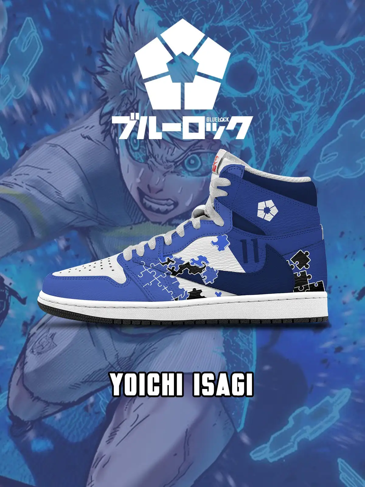 Yoichi Isagi V.6 Custom TS High Sneakers