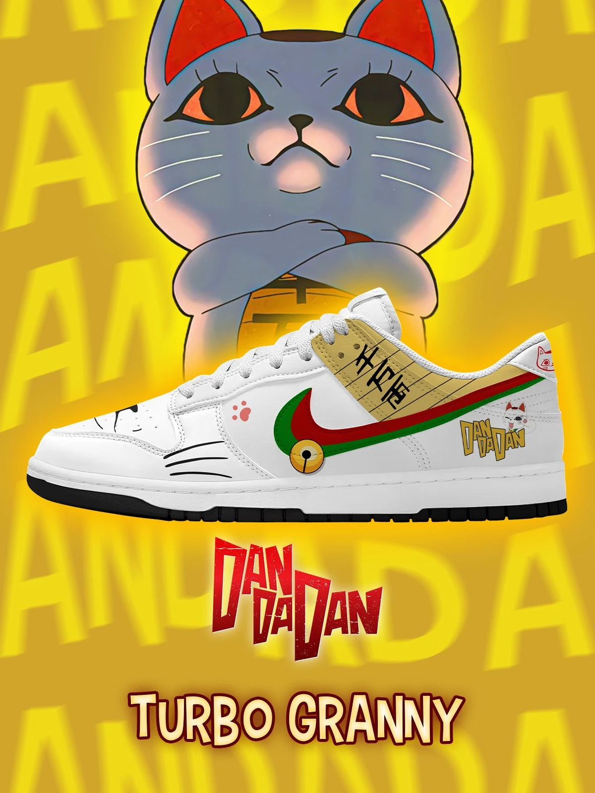 Turbo Granny V.6 Custom Court-Low Sneakers