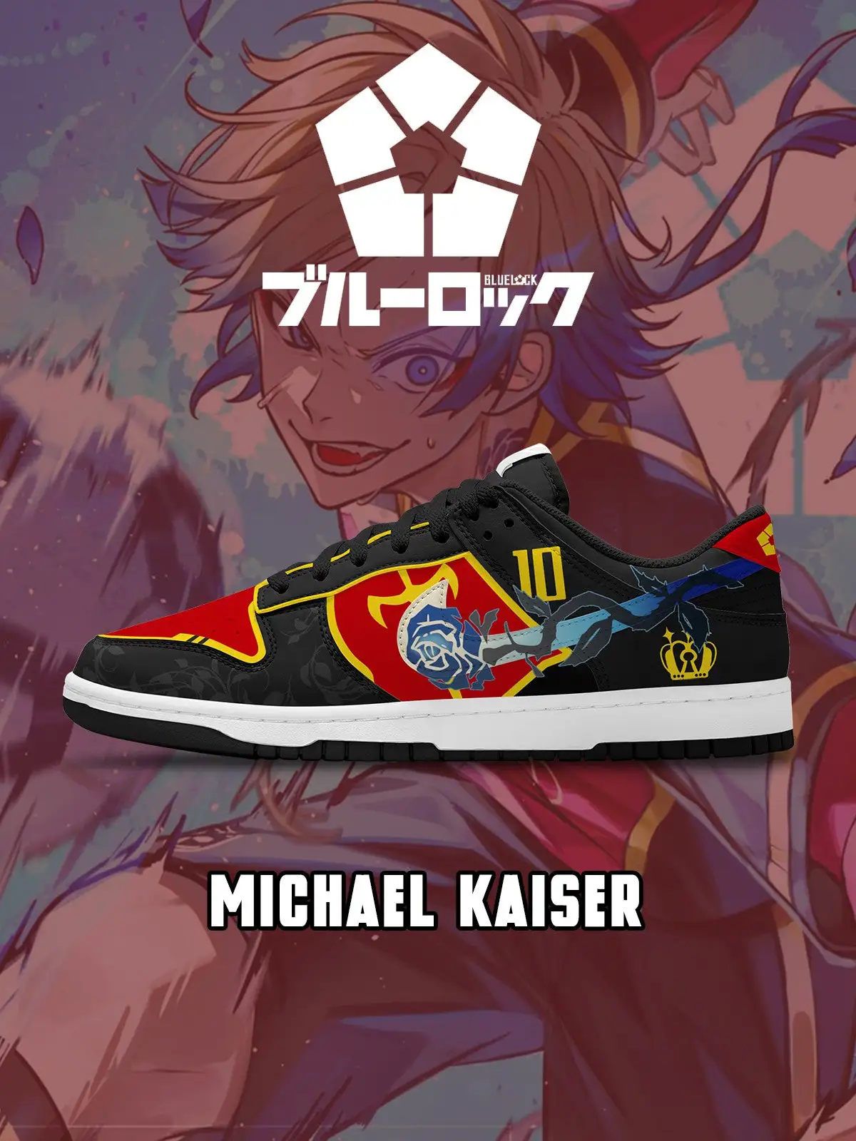 Michael Kaiser V.6 Custom Court-Low Sneakers