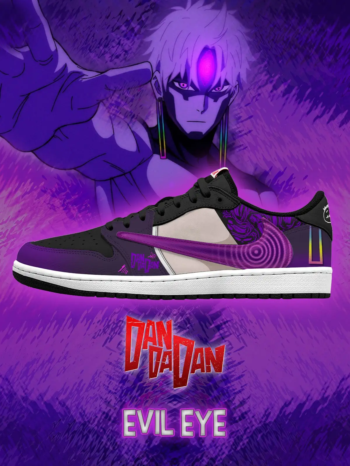 Evil Eye V.1 Custom TS Low Sneakers