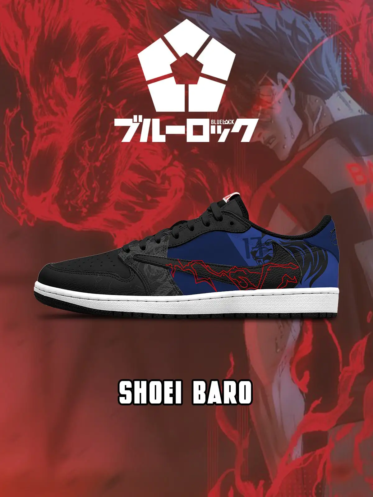 Shoei Baro V.6 Custom TS Low Sneakers