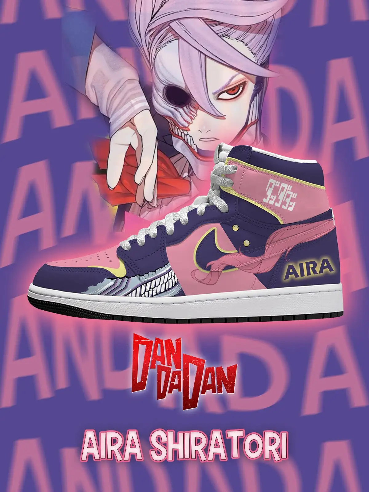 Aira Shiratori V.2 Custom High-Top Sneakers