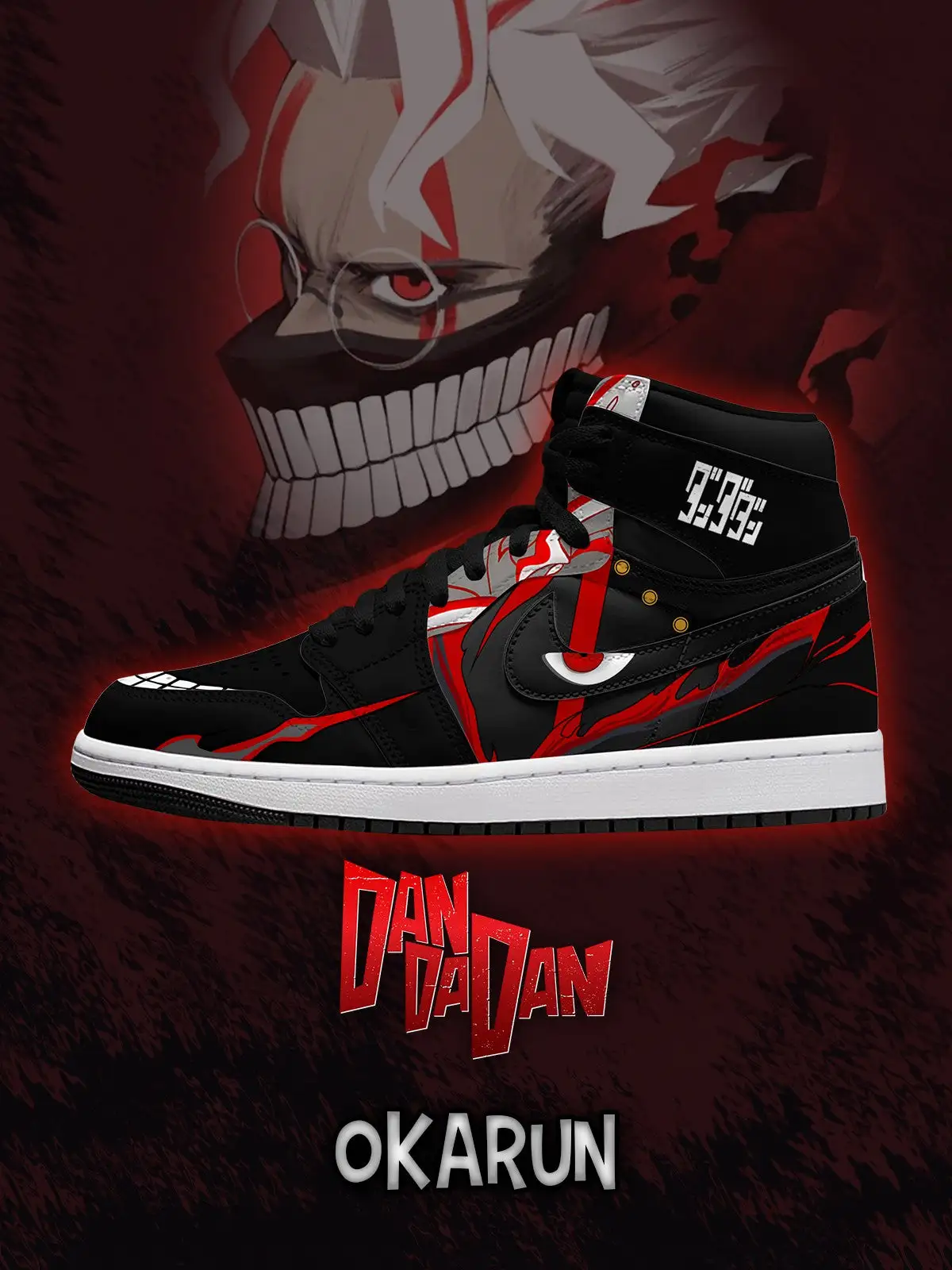 Okarun V.6 Custom High-Top Sneakers