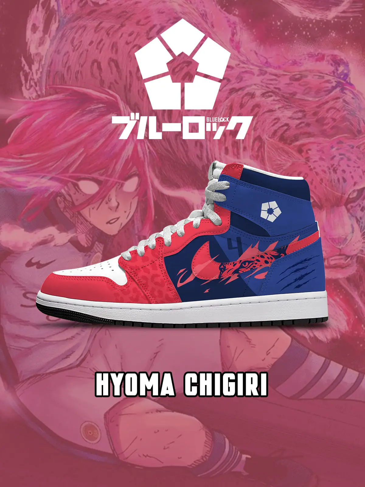 Hyoma Chigiri V.6 Custom High-Top Sneakers