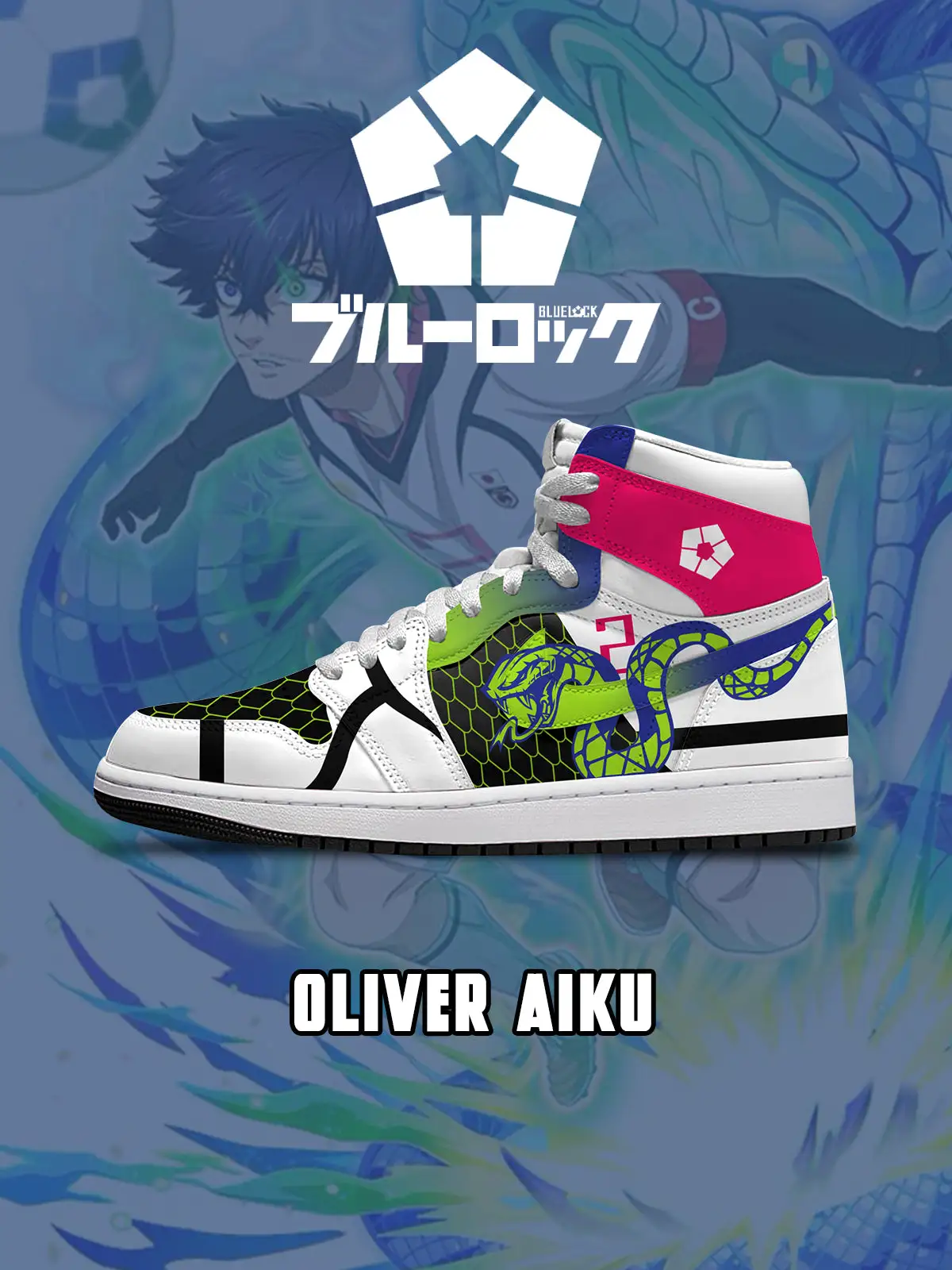 Oliver Aiku V.6 Custom High-Top Sneakers