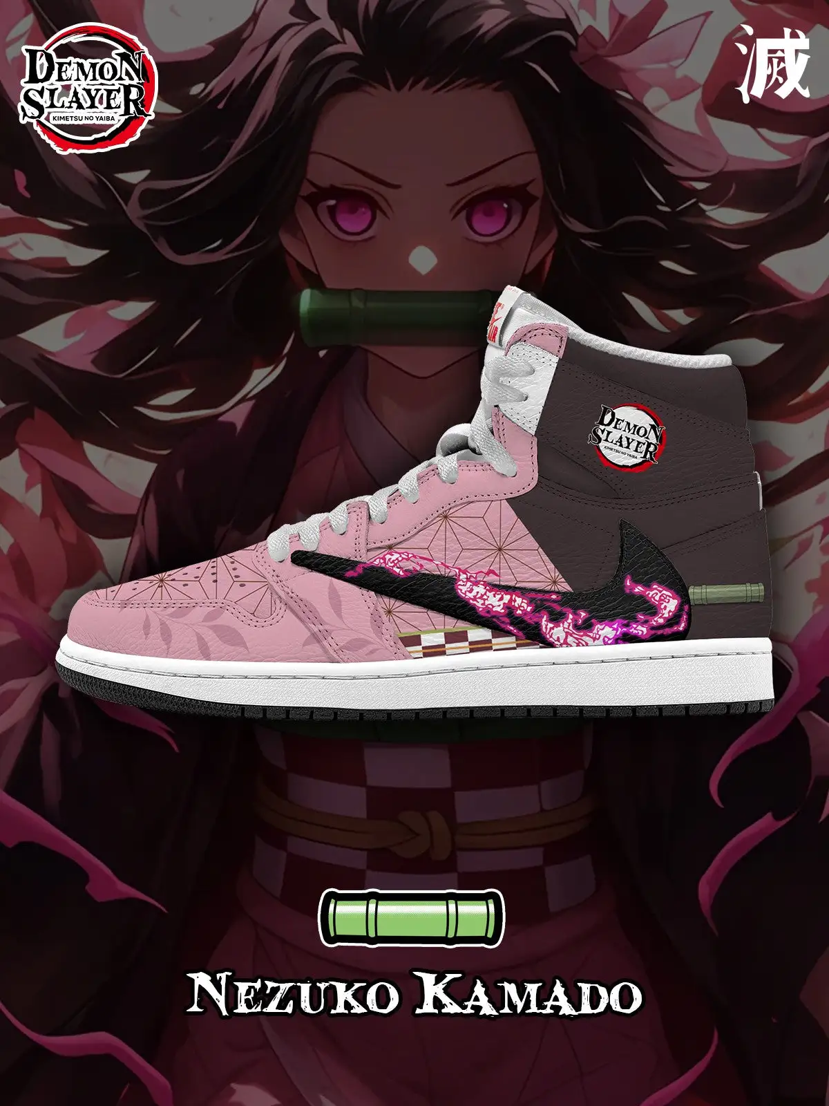 Nezuko V.5 Custom TS High Sneakers