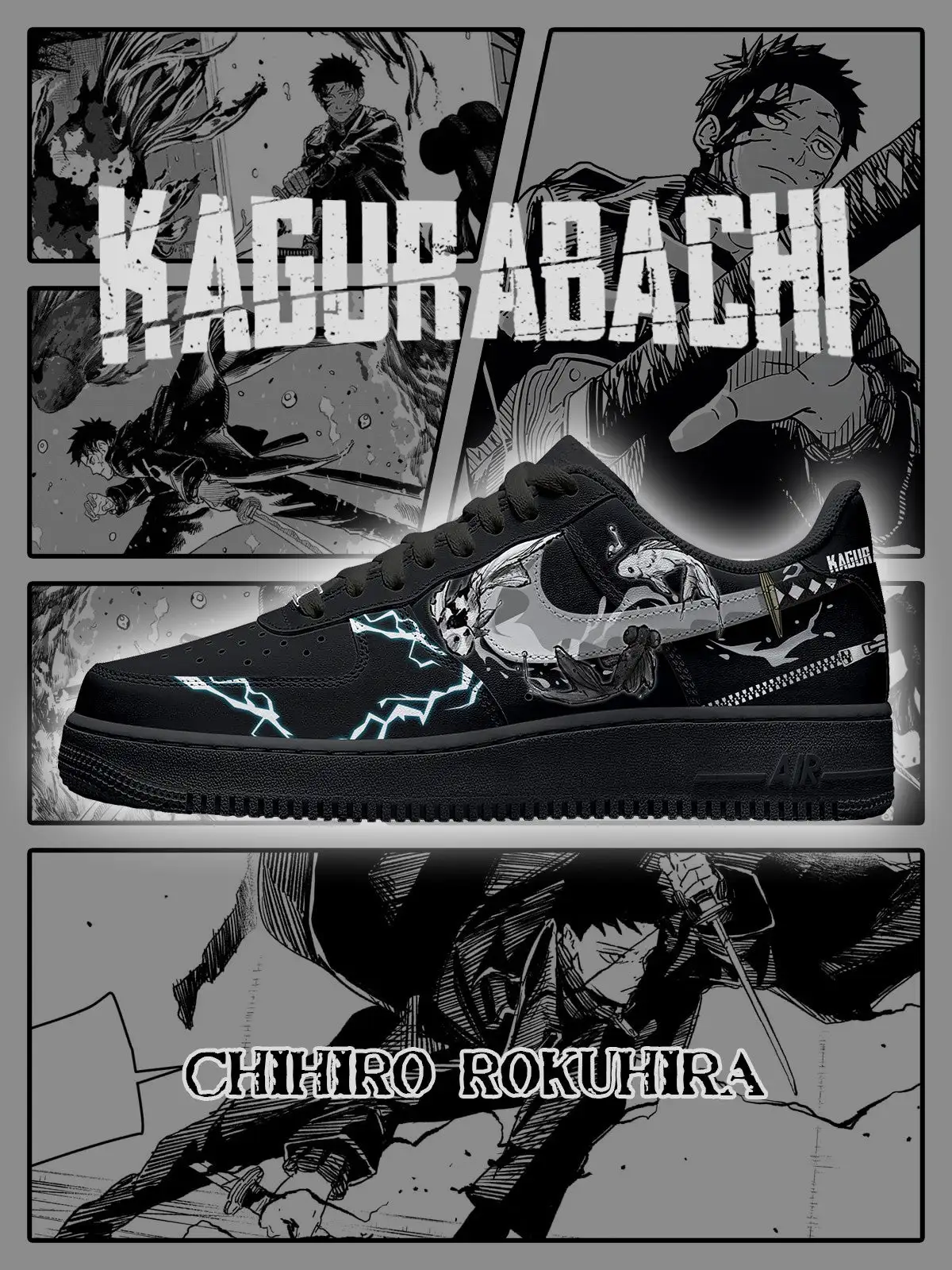 Chihiro Rokuhira V.1 Custom Sneakers