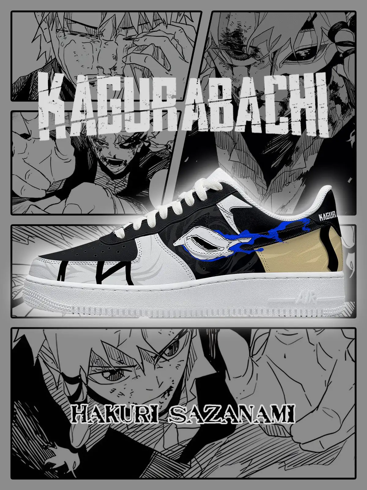 Hakuri Sazanami V.1 Custom Sneakers