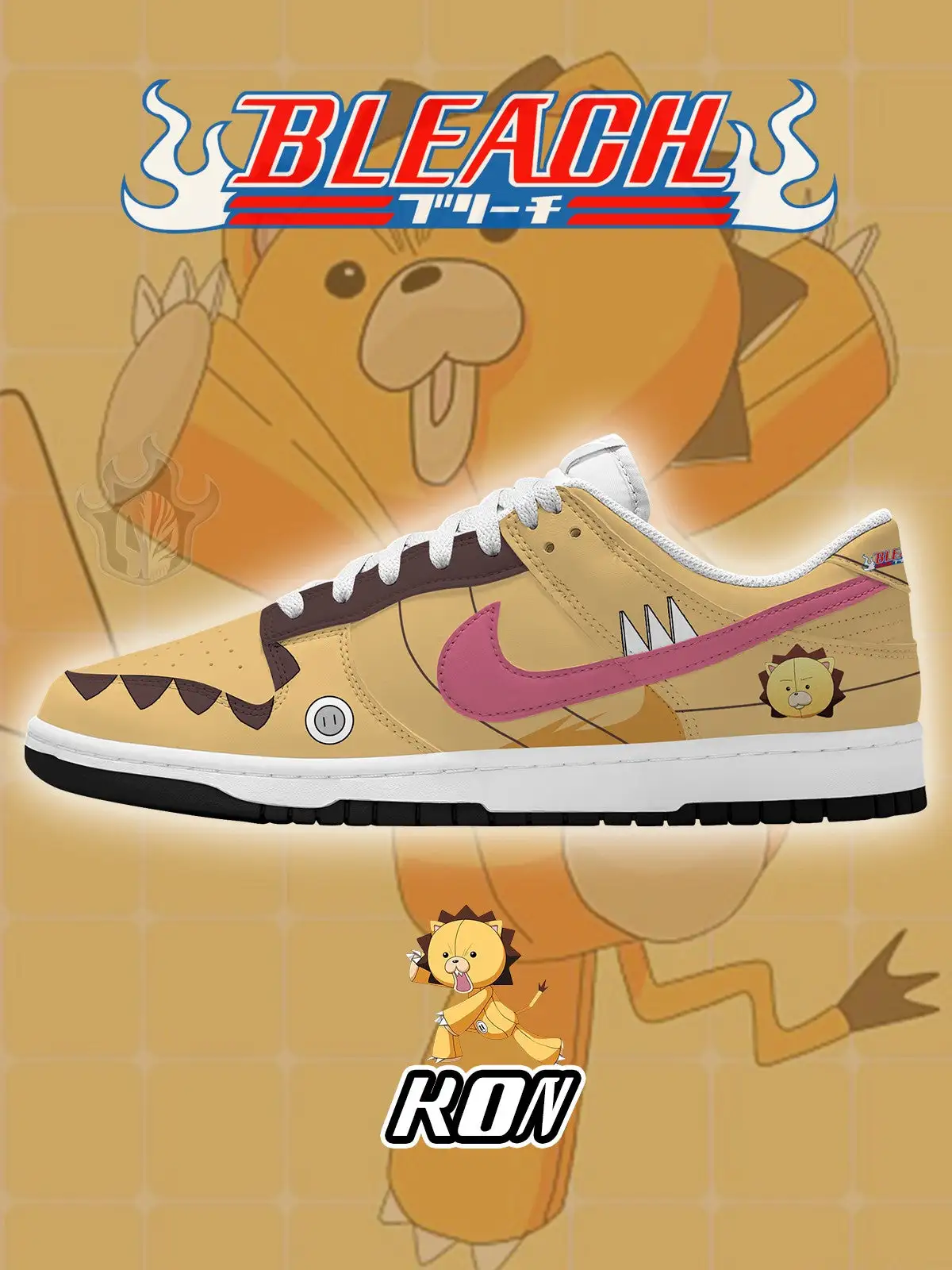 Kon V.1 Custom Court-Low Sneakers