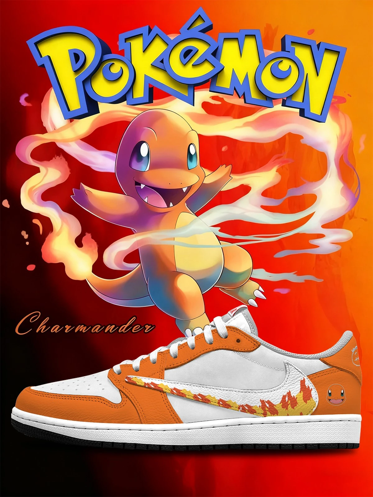 Charmander V.1 Custom TS Low Sneakers