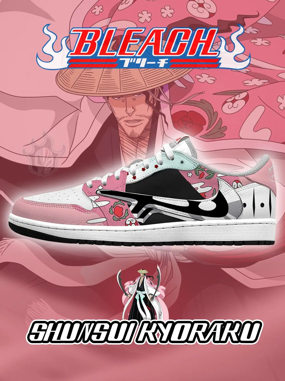 Shunsui Kyoraku V.2 Custom TS Low Sneakers
