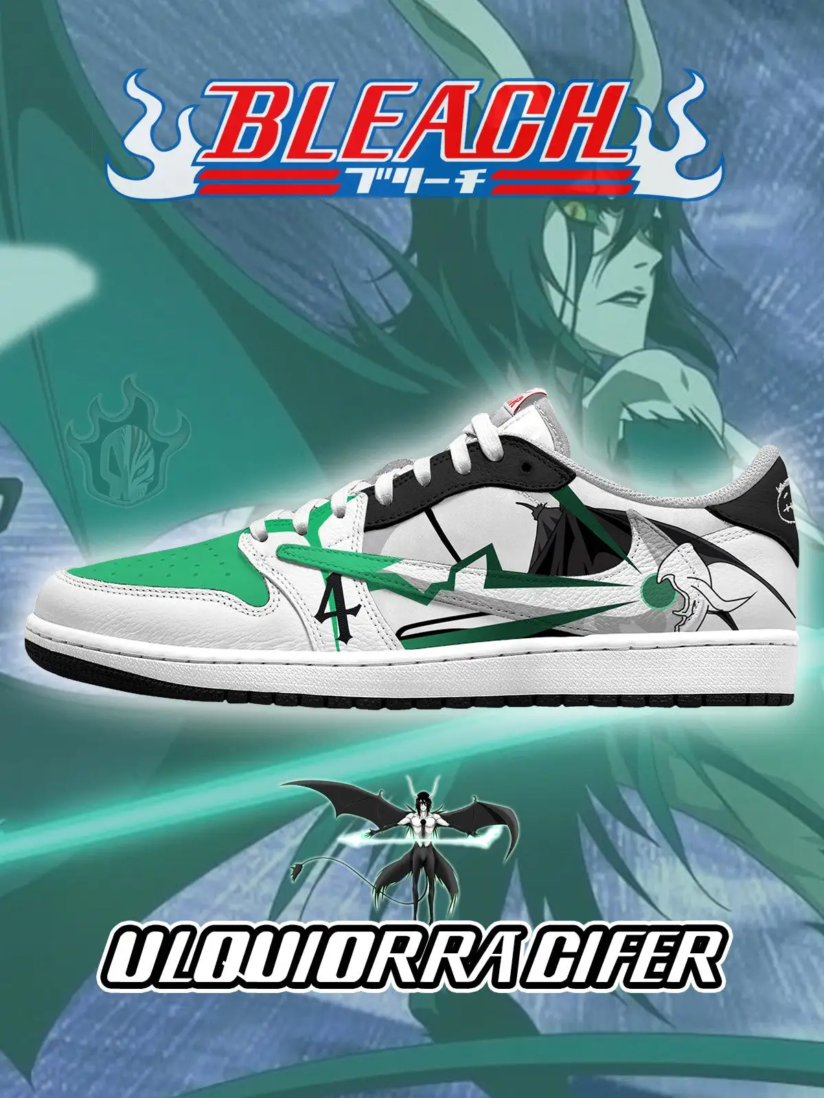 Ulquiorra Cifer V.2 Custom TS Low Sneakers