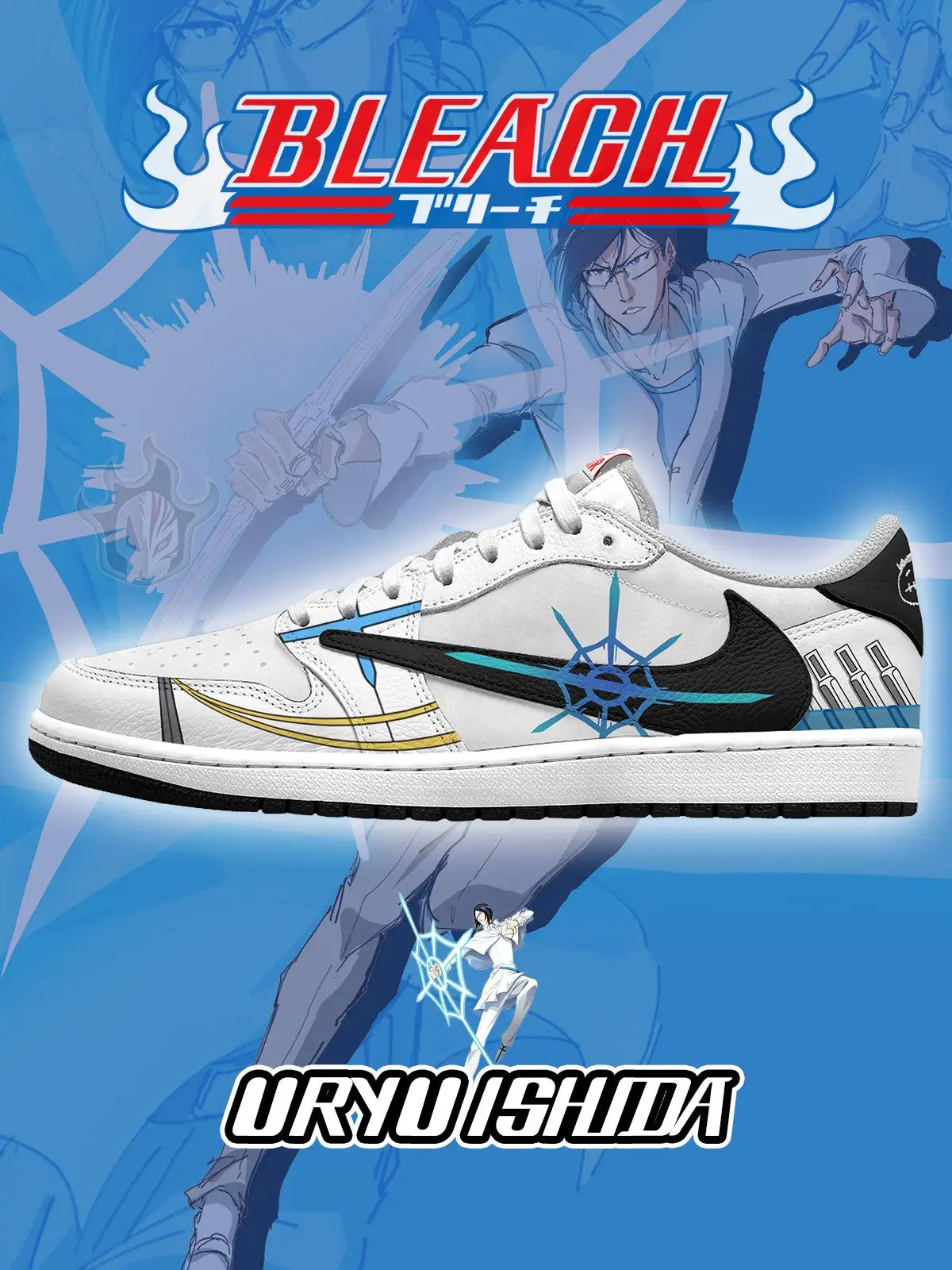 Uryu Ishida V.1 Custom TS Low Sneakers