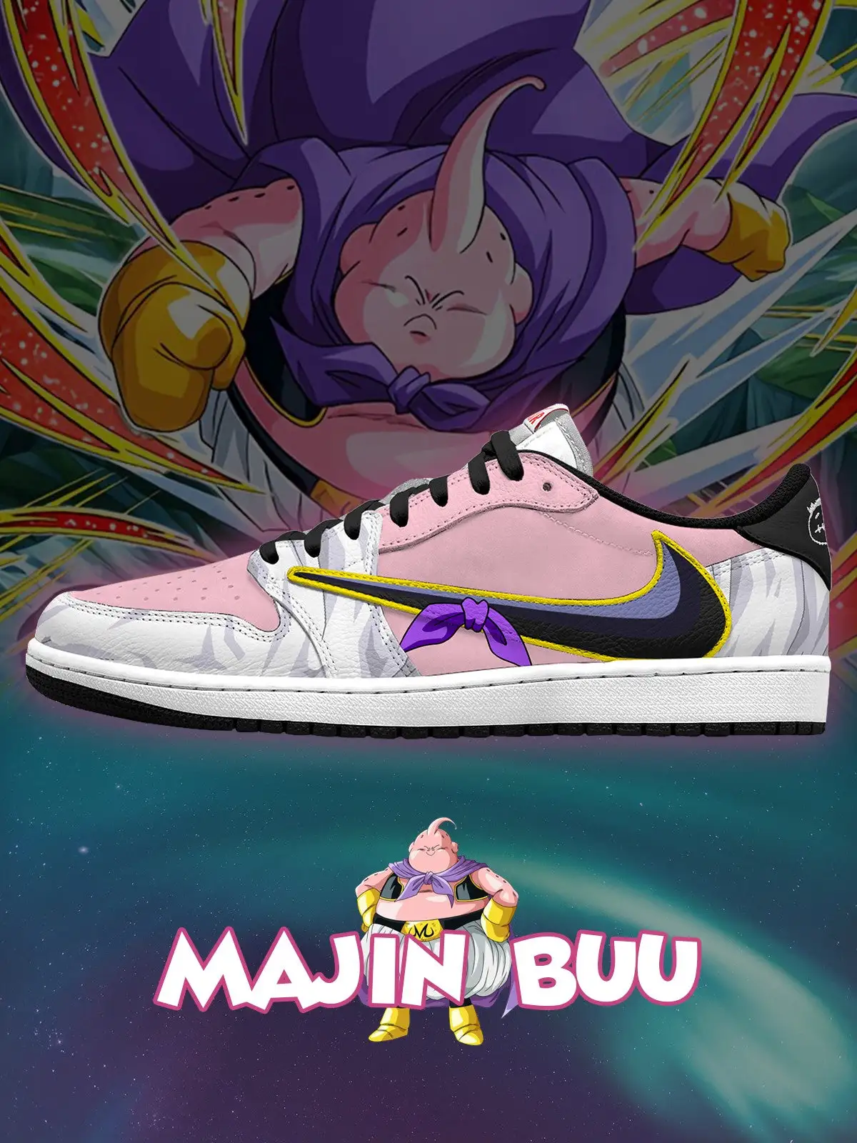 Majin Buu V.1 Custom TS Low Sneakers